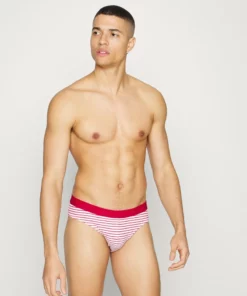 Pier One Uomo 3 PACK - Slip - Red/white