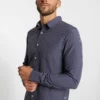 Pier One Uomo Camicia - Dark Blue