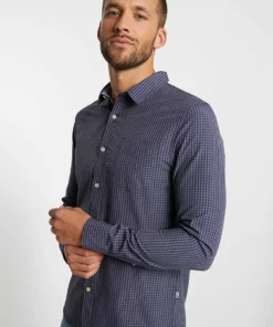 Pier One Uomo Camicia - Dark Blue