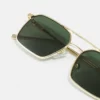 Pier One UNISEX - Occhiali Da Sole - Gold-coloured/green -Offerta Economica Pier One 01e837dadf4a4143814fa40fa8201997