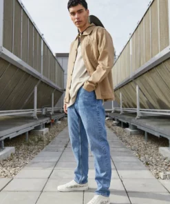 Pier One Uomo Giacca Leggera - Tan