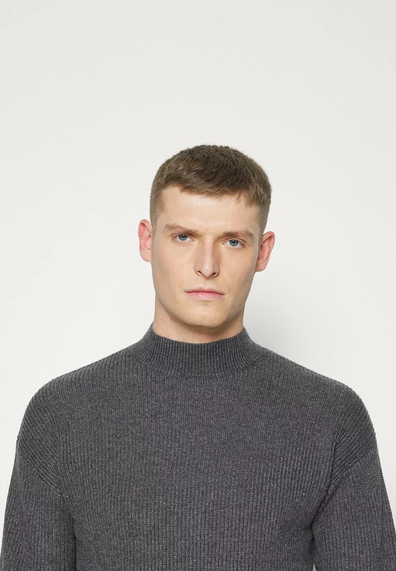 Pier One Uomo Maglione - Mottled Dark Grey 7 Pier One Uomo Maglione - Mottled Dark Grey - immagine 5