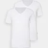 Pier One Uomo 2 PACK - T-shirt Basic - White -Offerta Economica Pier One 080dd0916ef948e18ad5bc64ef88608c