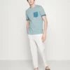 Pier One Uomo T-shirt Basic - Blue Grey -Offerta Economica Pier One 090d19a99bd8452c80ca42ff12182256