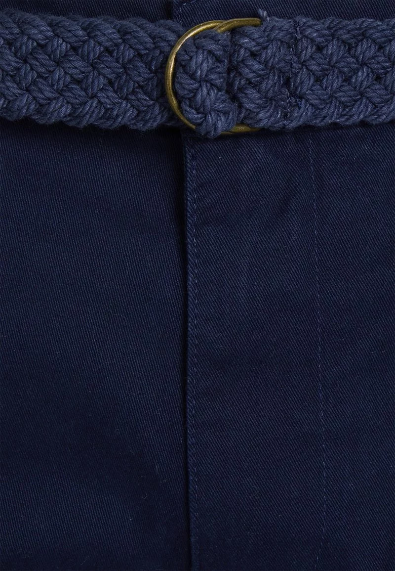 Pier One Uomo CHINOS WITH BELT - Shorts - Dark Blue 5 Pier One Uomo CHINOS WITH BELT - Shorts - Dark Blue - immagine 3