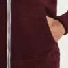 Pier One Uomo Felpa Con Zip - Bordeaux Melange -Offerta Economica Pier One 0b1bebd272ff4677846649b1308d198c
