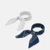 Pier One UNISEX 2 PACK - Foulard - Grey/dark Blue -Offerta Economica Pier One 0b66fab2fd894cb682f2a11acb89e6ad