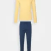 Pier One Uomo Pigiama - Yellow/dark Blue