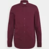 Pier One Uomo Camicia Elegante - Bordeaux -Offerta Economica Pier One 13062200943449879bcf95fe0d683c4b