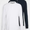 Pier One Uomo 2 PACK - Polo - White/dark Blue -Offerta Economica Pier One 138045abe632450e9f66f99598a69d5b