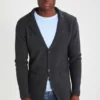Pier One Uomo Cardigan - Mottled Dark Grey -Offerta Economica Pier One 1534e19d02574acf98f7cef6d28a0e44