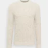 Pier One Uomo CHUNKY MOCKNECK JUMPER - Maglione - Mottled Beige -Offerta Economica Pier One 1772a7d0f5fc49c6af7db3d2c2749802