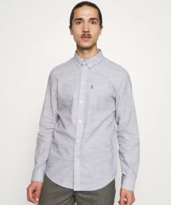 Pier One Uomo Camicia - Mottled Light Blue