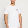 Pier One Uomo T-shirt Con Stampa - White