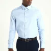 Pier One Uomo Camicia Elegante - Light Blue