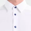 Pier One Uomo Camicia - White/blue -Offerta Economica Pier One 2003bd6b36ee489eb914b3cd355ce6c8