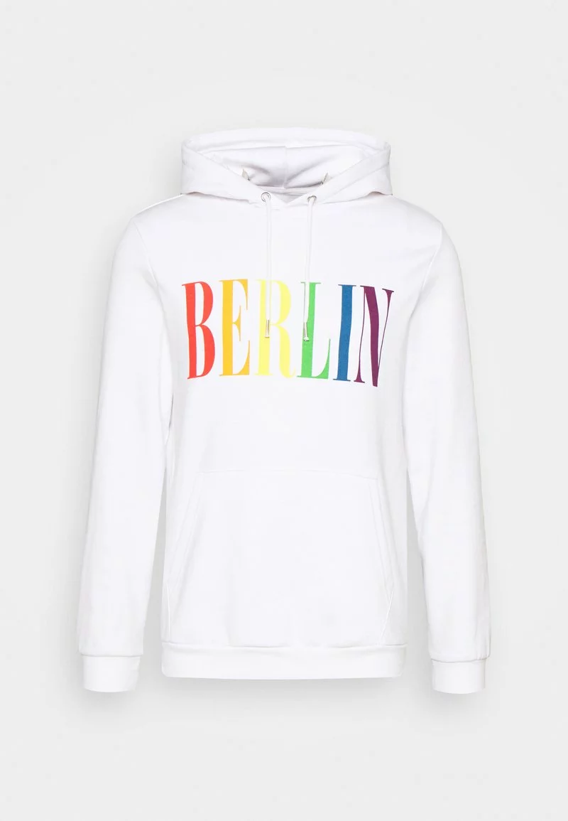 Pier One Uomo PRIDE - Felpa Con Cappuccio - White 7 Pier One Uomo PRIDE - Felpa Con Cappuccio - White - immagine 5