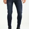 Pier One Uomo Jeans Skinny Fit - Dark Blue Denim -Offerta Economica Pier One 2398491bafe645d698118dbfc930d67e