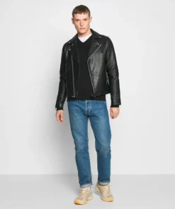 Pier One Uomo 2PACK - Maglione - Black/bordeaux