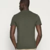Pier One Uomo 5 PACK - T-shirt Basic - Dark Blue/grey/khaki -Offerta Economica Pier One 258eab57cb3c4224bef491b398d4b6bc