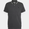 Pier One Uomo Polo - Mottled Dark Grey -Offerta Economica Pier One 262963cf91ad438ca609c128afd6df64