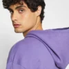 Pier One Uomo PLAIN SKATER HOODY - Felpa Con Cappuccio - Lilac -Offerta Economica Pier One 27363f00f7bf4267b411b48fcbb7a11d