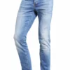Pier One Uomo DISTRESSED DENIM SLIM FIT - Jeans Slim Fit - Light Blue -Offerta Economica Pier One 274a01b7a55044638259503c6ee8946b