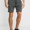 Pier One Uomo Pantaloni Sportivi - Mottled Dark Grey