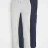 Pier One Uomo Pantaloni Sportivi - Mottled Light Grey/mottled Dark Blue -Offerta Economica Pier One 2bb14836cf4b4803aeb6cc563d427b89