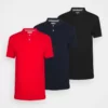 Pier One Uomo 3 PACK - Polo - Dark Blue/red/black -Offerta Economica Pier One 2ce32672af9649869083f9b383f3e8ce