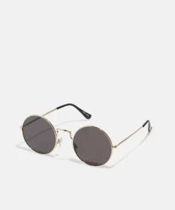 Pier One UNISEX - Occhiali Da Sole - Gold-coloured/black