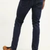 Pier One Uomo DISTRESSED DENIM SLIM FIT - Jeans Slim Fit - Dark Blue Denim -Offerta Economica Pier One 2e497a10c62240b8ad5729378916a3dd