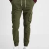 Pier One Uomo Pantaloni Cargo - Khaki