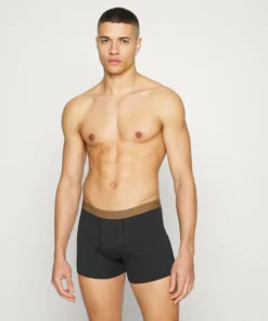 Pier One Uomo 3 PACK - Culotte - Black/grey/light Green