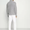 Pier One Uomo NEW CABLE TURTLENECK JUMPER - Maglione - Light Grey -Offerta Economica Pier One 32a66ddf356746e5948ada6a78e8899b