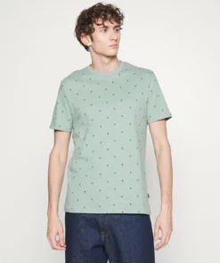 Pier One Uomo T-shirt Con Stampa - Green