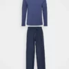 Pier One Uomo Pigiama - Blue/dark Blue -Offerta Economica Pier One 3a0010b9f50949b1aabad8f8d92954ea
