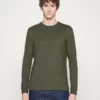 Pier One Uomo Maglietta A Manica Lunga - Dark Green -Offerta Economica Pier One 3dbbc95c9b6944c399fd19688d5e2795