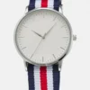 Pier One UNISEX - Orologio - Silver/blue/red