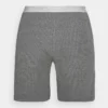 Pier One Uomo LOUNGE HENLEY SHORTS - Pantaloni Del Pigiama - Mottled Dark Grey -Offerta Economica Pier One 4216ecaa194a4dcbba1e920468483790