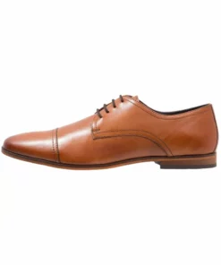 Pier One Uomo Stringate Eleganti - Cognac