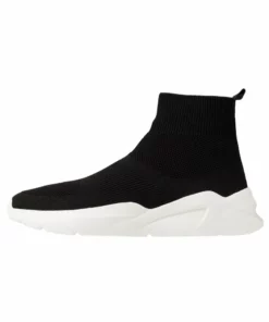 Pier One Uomo Sneakers Alte - Black/white