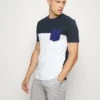 Pier One Uomo T-shirt Con Stampa - Dark Blue