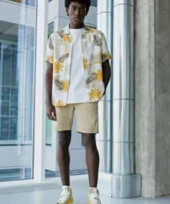 Pier One Uomo 2 PACK - Shorts - Dark Blue/tan