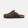 Pier One UNISEX - Pantofole - Brown