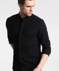 Pier One Uomo Camicia - Black