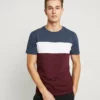 Pier One Uomo T-shirt Con Stampa - Bordeaux / Dark Blue -Offerta Economica Pier One 4b3dafcec25c471fabe30e21c69b1ebf