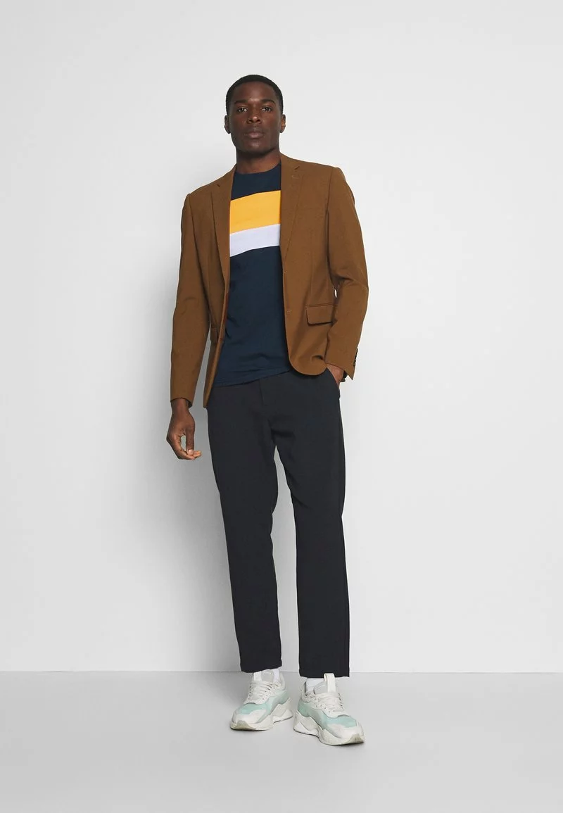 Pier One Uomo T-shirt Con Stampa - Dark Blue 4 Pier One Uomo T-shirt Con Stampa - Dark Blue - immagine 2