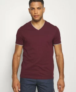 Pier One Uomo T-shirt Basic - Bordeaux