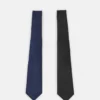 Pier One Uomo 2 PACK - Cravatta - Black/blue -Offerta Economica Pier One 52ccbfd765ba4251a508ed4ebd20f762
